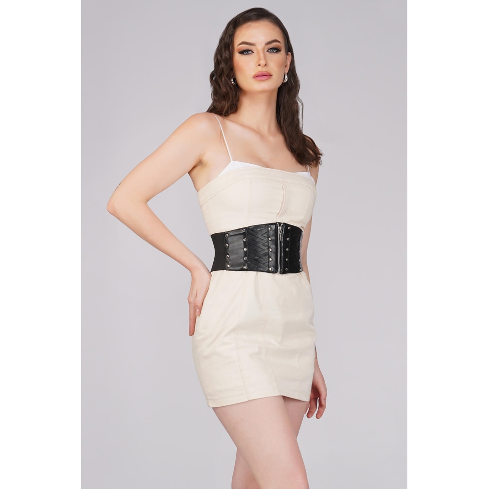 Attitude Corsets - Tonnya Korsettgürtel - Schwarz